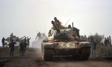 Ο Τουρκικός στρατός μπήκε στα περίχωρα της Μανμπίτζ