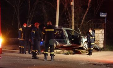 Ένας 19χρονος νεκρός και δύο τραυματίες σε τροχαίο στα Ιωάννινα