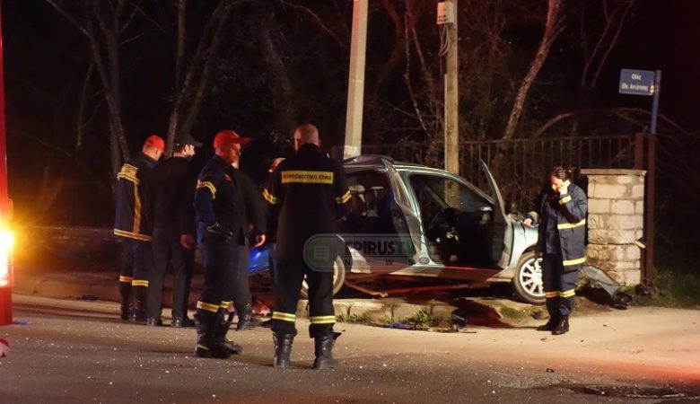 Ένας 19χρονος νεκρός και δύο τραυματίες σε τροχαίο στα Ιωάννινα