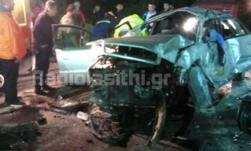 Τρεις νεκροί και ένας τραυματίας σε τροχαίο στο Λασίθι