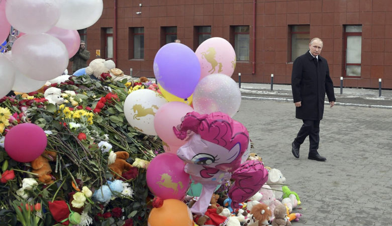 Εθνικό πένθος στη Ρωσία – Συλλυπητήρια στον Πούτιν από τη Βρετανία