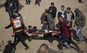 Τουλάχιστον 70 Παλαιστίνιοι τραυματίσθηκαν σήμερα από τα ισραηλινά πυρά