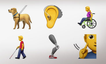 Emoji για τους ανθρώπους με αναπηρίες