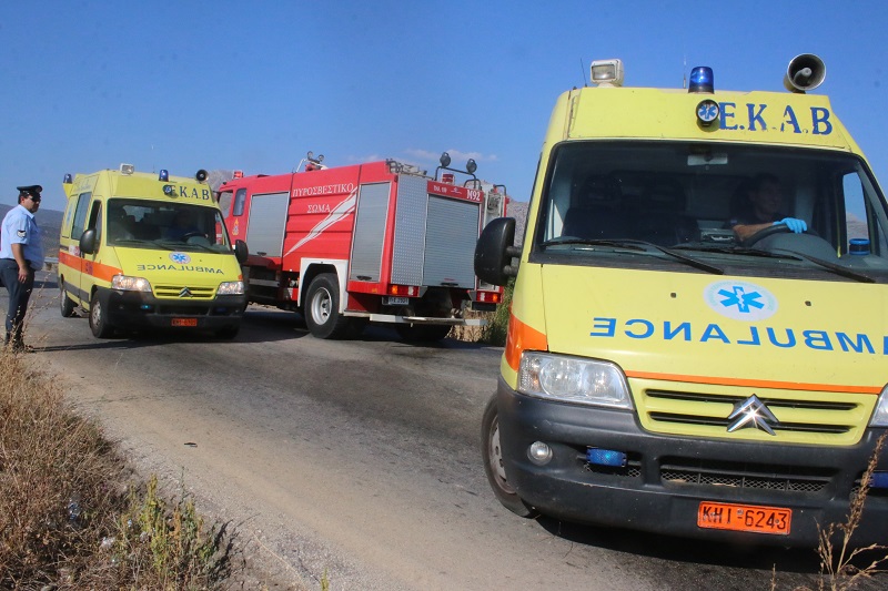 Τραγωδία με δύο νεκρούς και δύο τραυματίες σε τροχαίο στην παλιά εθνική οδό Θεσσαλονίκης-Κατερίνης