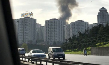 Φωτιά σε ξενοδοχείο στην Κωνσταντινούπολη