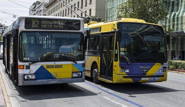 «Χειρόφρενο» τραβούν λεωφορεία και τρόλεϊ στην Αθήνα αύριο Τετάρτη