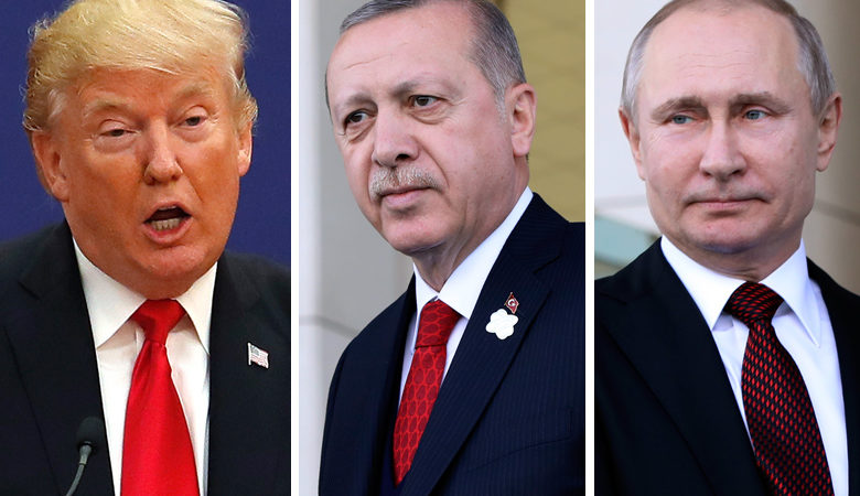 Ανάμεσα σε Τραμπ και Πούτιν ο Ερντογάν για την Συρία