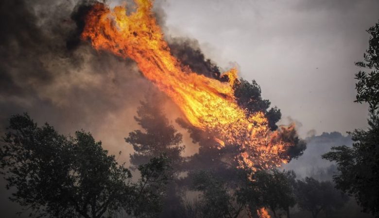 Μπαράζ δασικών πυρκαγιών στον Μυλοπόταμο Ρεθύμνου