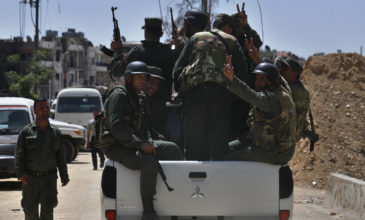 Θανατηφόρα πλήγματα σε βάρος του στρατού του Άσαντ