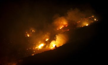 Φωτιά στην Ηλεία: Ασταμάτητες οι φλόγες – Υπεράνθρωπες προσπάθειες από τους πυροσβέστες