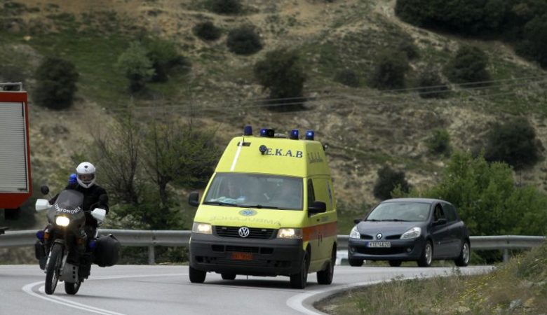 Δύο νεκροί και ένας τραυματίας σε τροχαίο στην εθνική οδό Έδεσσας-Φλώρινας