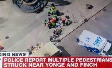 Φορτηγάκι έπεσε πάνω σε πεζούς στο Τορόντο – Τουλάχιστον 9 νεκροί