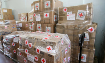 Νέα ανθρωπιστική αποστολή του Ελληνικού Ερυθρού Σταυρού στην Ουκρανία