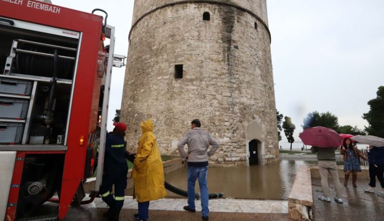 Ιστορικό ρεκόρ βροχόπτωσης από το 1930 τον Μάιο στη Θεσσαλονίκη