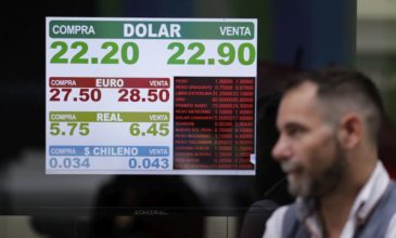 Αργεντινή: Η κυβέρνηση επέβαλε έλεγχο συναλλάγματος για να καθησυχάσει τις αγορές