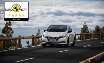 Πέντε αστέρια στην ασφάλεια για το νέο Nissan Leaf