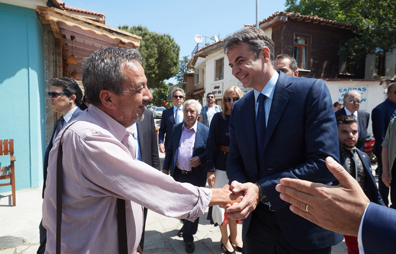 Ο Μητσοτάκης στην Ίμβρο
