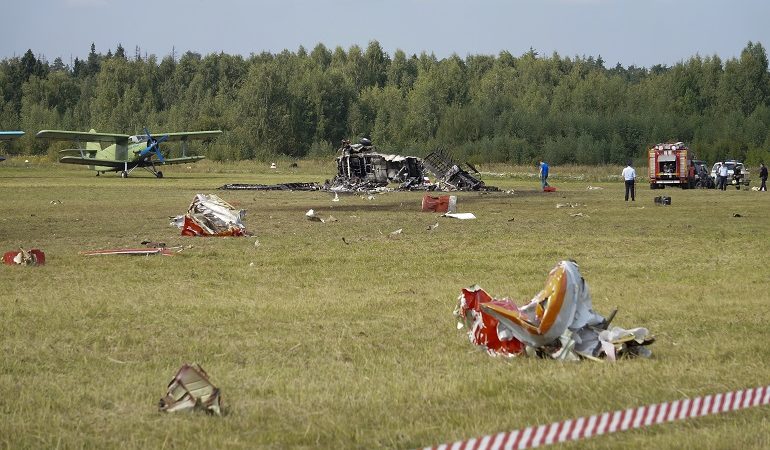 Συντριβή αεροσκάφους στη Ρωσία με ένα νεκρό