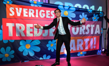 Ποσοστά ρεκόρ για το αντιμεταναστευτικό κόμμα στη Σουηδία ενόψει εκλογών