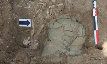 Άθικτη αρχαία κορινθιακή περικεφαλαία σε ανασκαφές στη Ρωσία