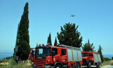 Υπό έλεγχο η πυρκαγιά στο άλσος Συγγρού, ένας ελαφρά τραυματίας