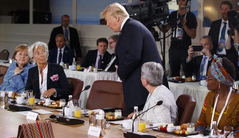 Αποχωρεί εσπευσμένα από τη Σύνοδο της G7 ο Ντόναλντ Τραμπ