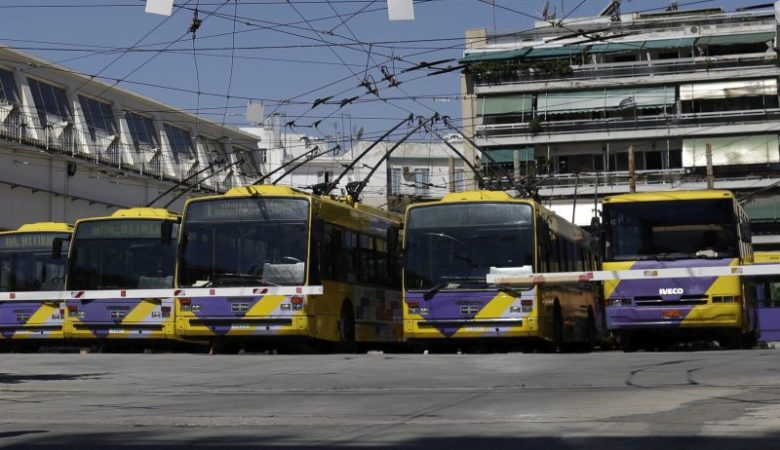 Χωρίς τρόλεϊ για έξι ώρες η Αθήνα λόγω στάσης εργασίας των εργαζομένων