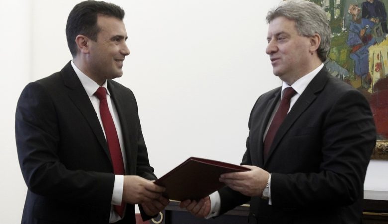 Ο πρόεδρος της ΠΓΔΜ έδιωξε τον Ζάεφ που πήγε να ενημερώσει για τη συμφωνία