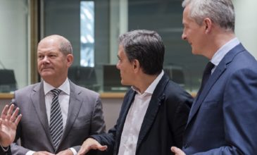Συνάντηση Τσακαλώτου με Σολτς και Λεμέρ στο περιθώριο του Eurogroup
