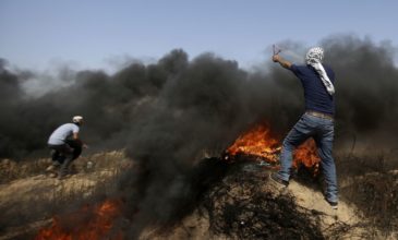 Δύο Παλαιστίνιοι νεκροί από ισραηλινά πυρά στη Λωρίδα της Γάζας.