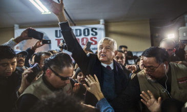 Ο Άντρες Μανουέλ Λόπες Ομπραδόρ νέος πρόεδρος του Μεξικού