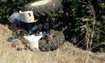 Τραγικός θάνατος αγρότη κάτω από το τρακτέρ του στην Εύβοια