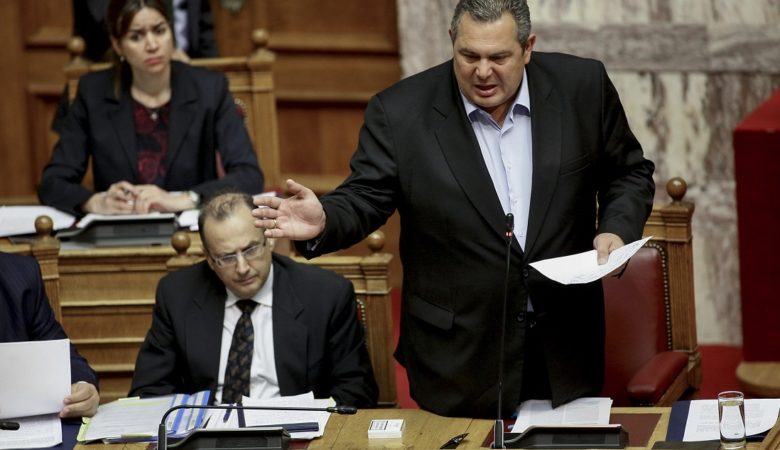 Καμμένος: Δημοψήφισμα ή νέα Βουλή για να περάσει η συμφωνία με τα Σκόπια