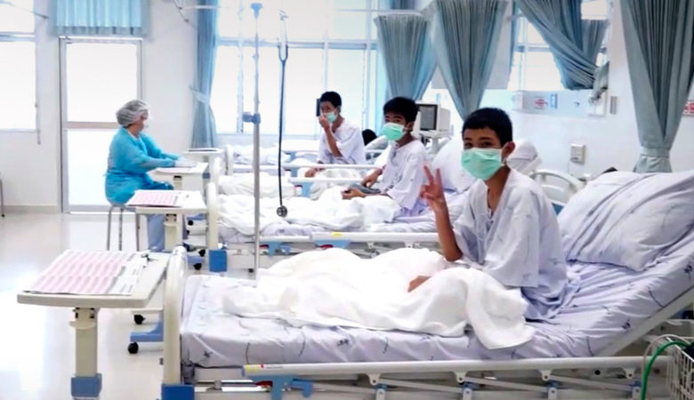 Την επόμενη εβδομάδα βγαίνουν από το νοσοκομείο τα 12 παιδιά στην Ταϊλάνδη