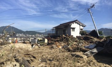 Τραγωδία χωρίς τέλος από τις πλημμύρες στην Ιαπωνία