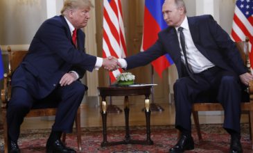 Τραμπ: Πολύ καλή αρχή για όλο τον κόσμο η συνάντηση με Πούτιν