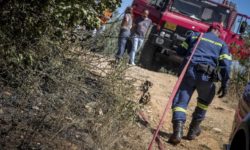 Πυρκαγιά σε εξέλιξη στην Ιεράπετρα