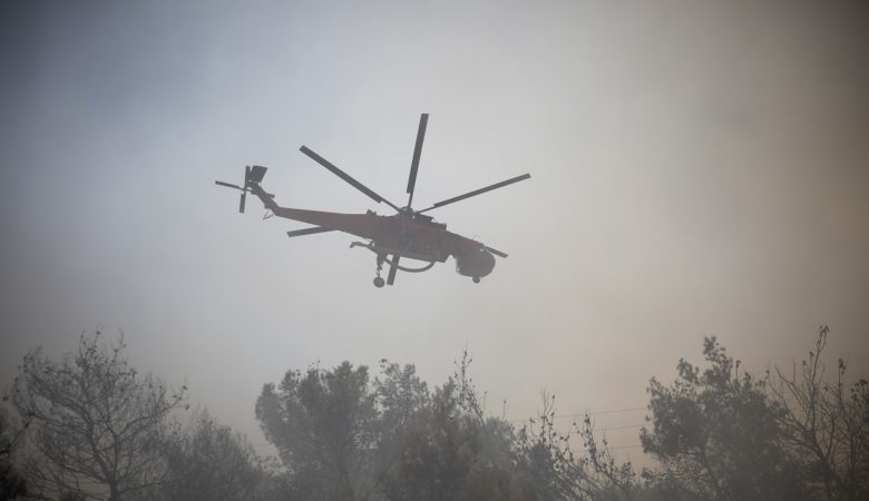 Πυρκαγιά σε αγροτοδασική έκταση στο Άγιον Όρος