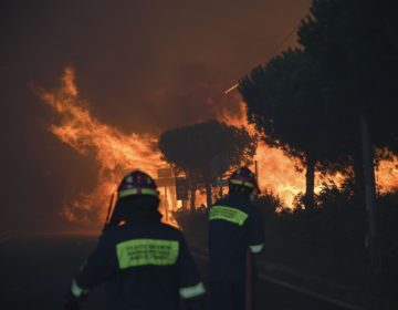 Συνεχίζεται η μάχη με τις φλόγες στα Γεράνεια Όρη