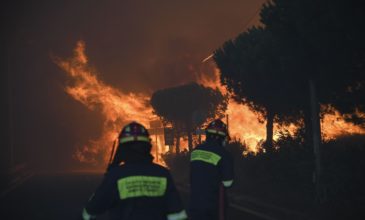 Ολονύχτια μάχη με τις φλόγες στην Αλεξανδρούπολη
