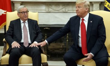Αισιόδοξος ο Τραμπ για συμφωνία με την Ευρώπη