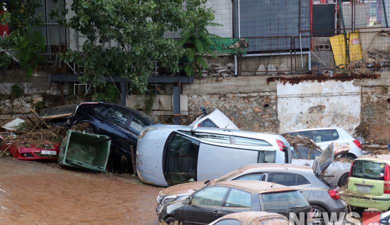 Πόσο νερό έπεσε στην πρωτοφανή πλημμύρα στο Μαρούσι