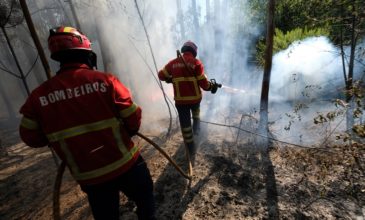 Εκτός ελέγχου η μεγάλη πυρκαγιά στην Πορτογαλία