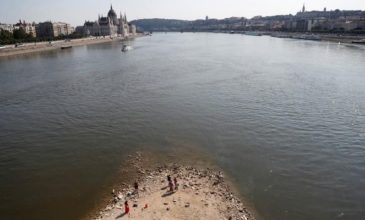 «Στέρεψε» ο Δούναβης στην Ουγγαρία