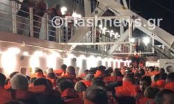 Θρίλερ εν πλω για 875 επιβάτες του «Ελ. Βενιζέλος» από φωτιά που ξέσπασε
