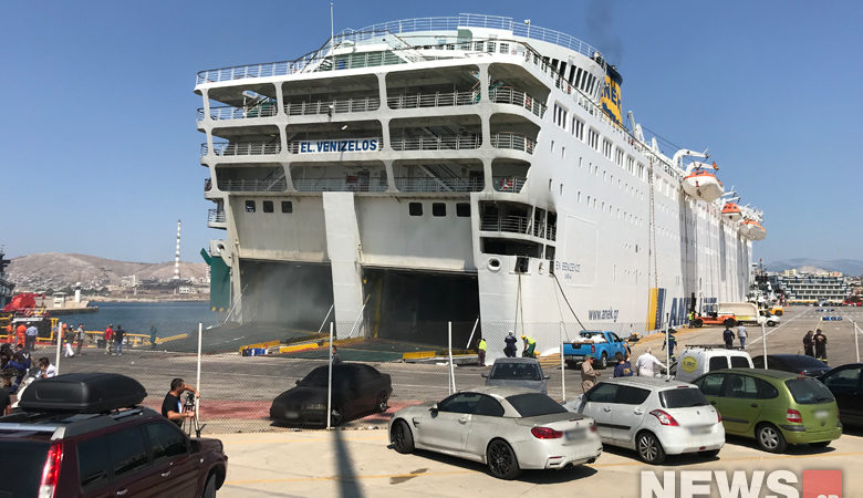 Το μήνυμα εκκένωσης στο Ελευθέριος Βενιζέλος: Όλο το πλήρωμα να μεταβεί εκτός πλοίου