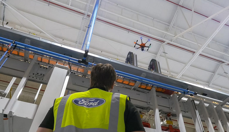 Τα Drones της Ford στην υπηρεσία των εργαζομένων