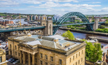 Newcastle, η μεγαλύτερη πόλη της βορειοανατολικής Αγγλίας