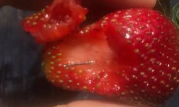 Ανησυχία για περιστατικό με βελόνα σε φράουλες και στη  Νέα Ζηλανδία