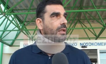 Όσα δήλωσε ο Κωνσταντινέας βγαίνοντας από το νοσοκομείο